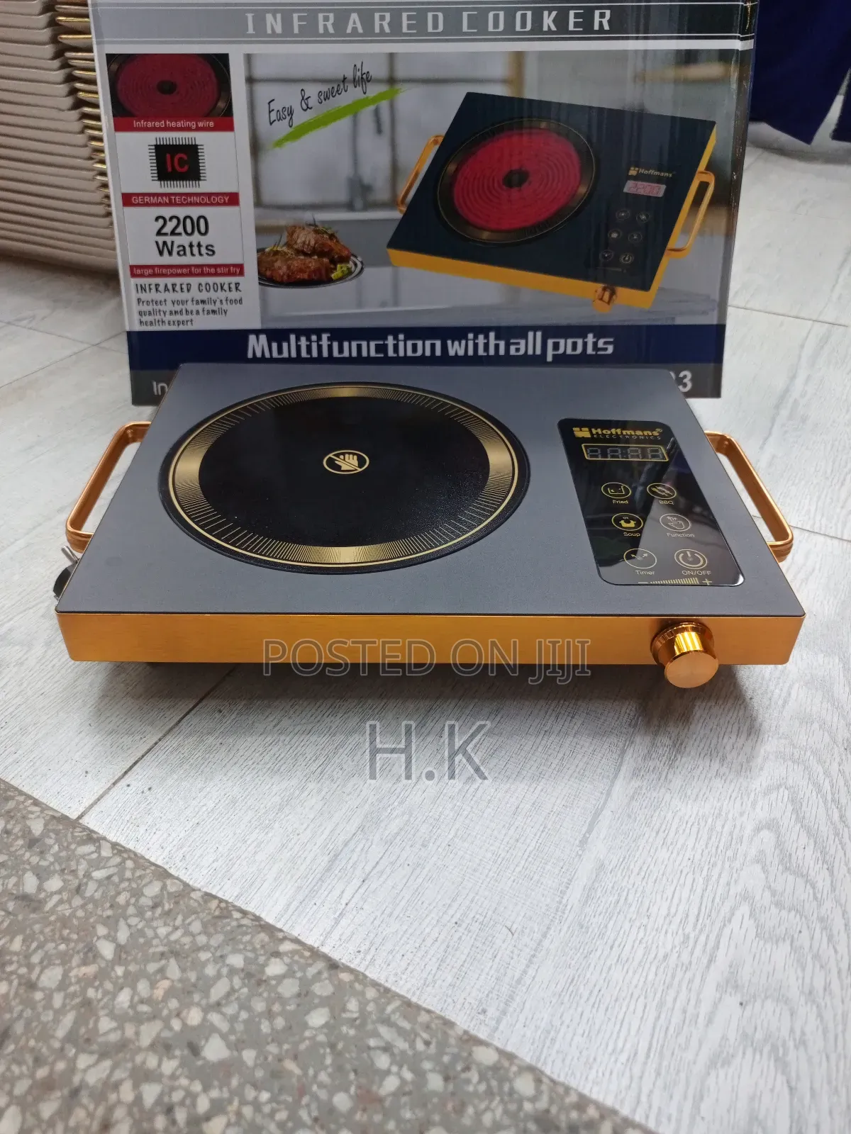 Hoffmans Electronics Infrared Cooker, Model Hm-8092.