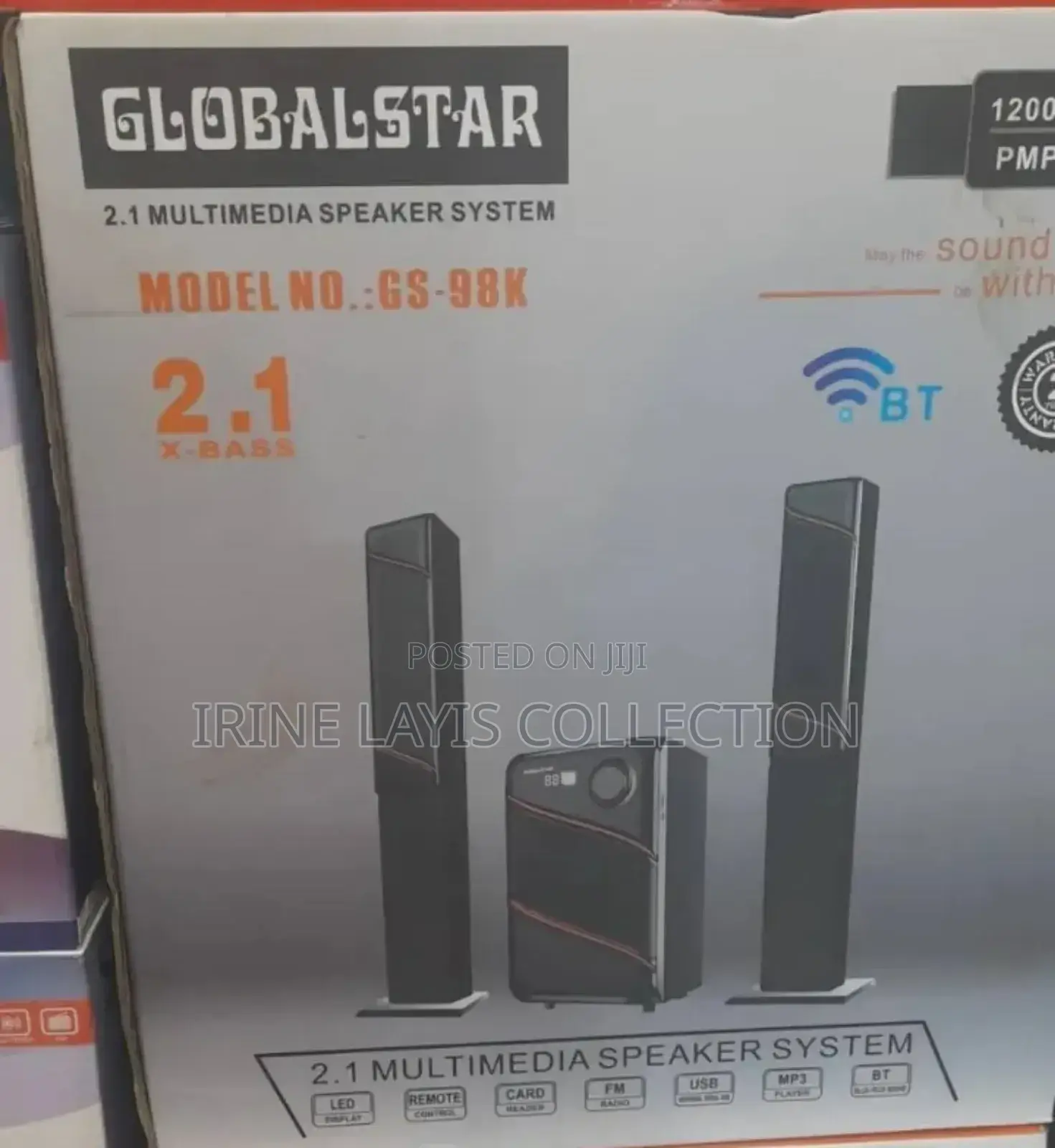 Global Star 2.1 Speaker Gs. 