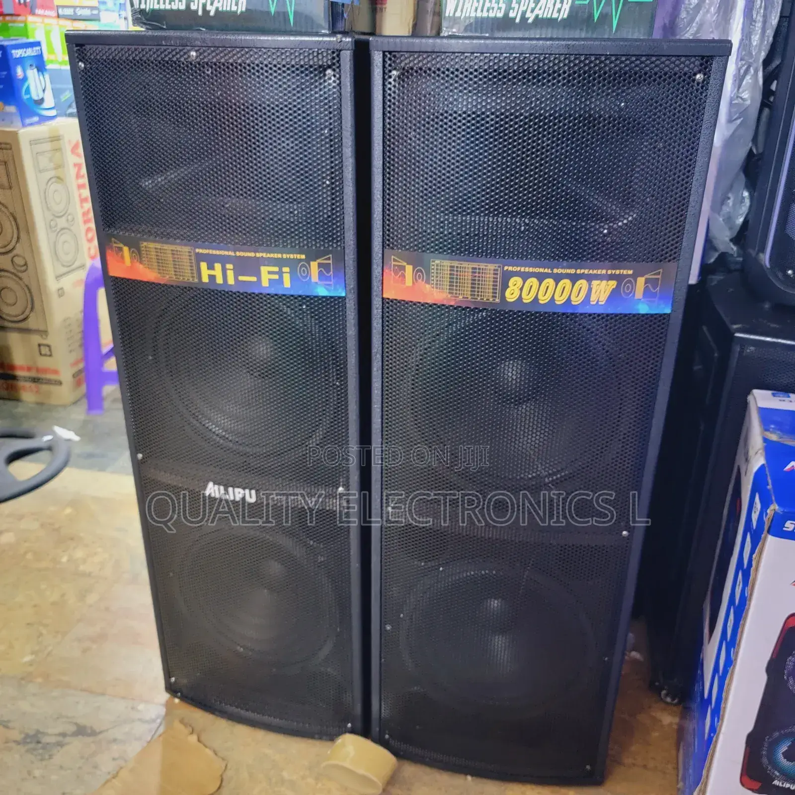 Alipu 80,000 Watt Full Range Speaker
