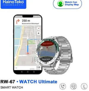 Haino Teko Germany Rw-67 Stainless Steel Fitness Watch