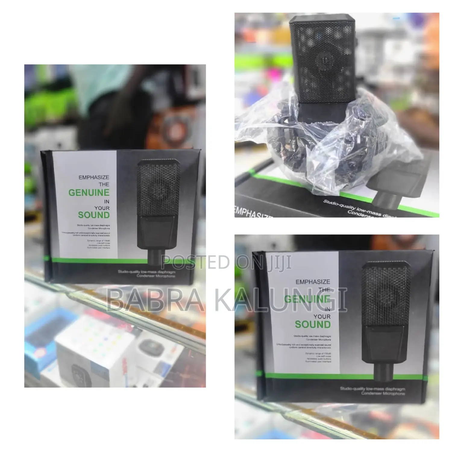 Portable Genuine Microphone Sound