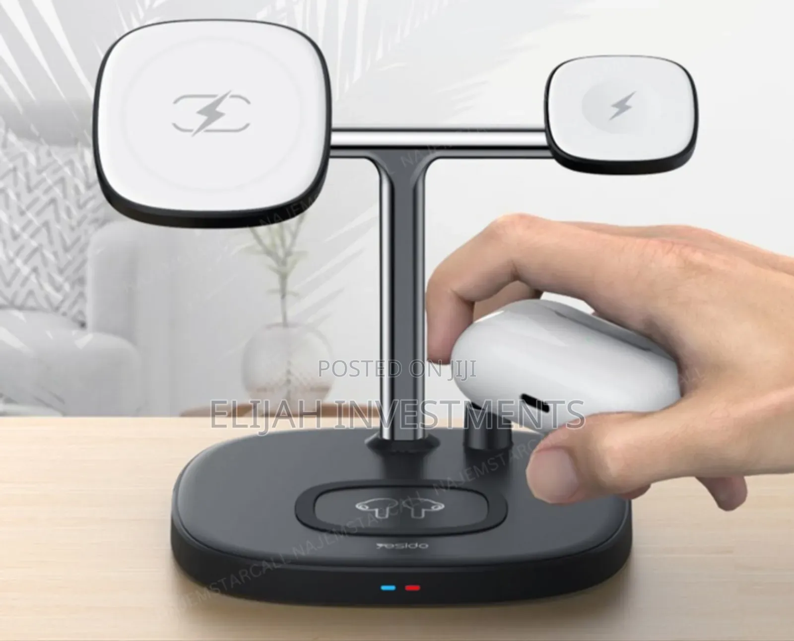 Yesido 15w 4 in 1 Wireless Magnetic Charger Stand