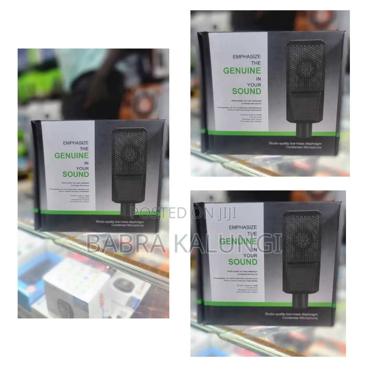 Portable Genuine Microphone Sound