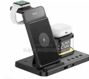 Yesido Ds22 5-in-1 Wireless Charger With Clock