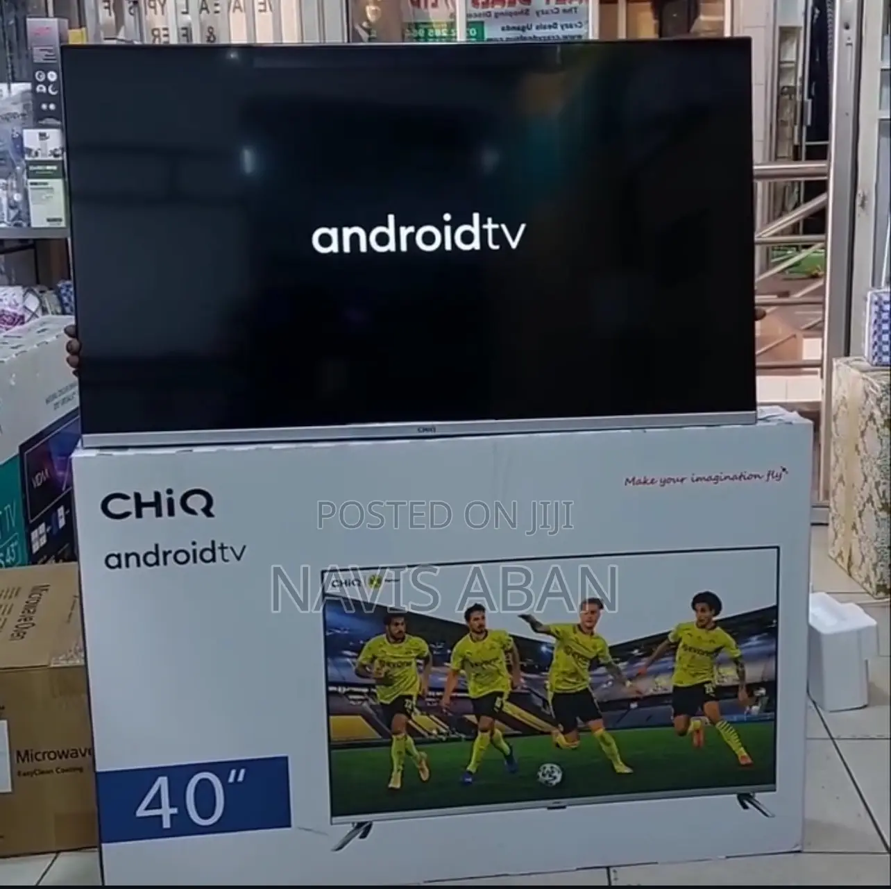 Chiq 40 Inches Smart And Google Tv With Free To Air