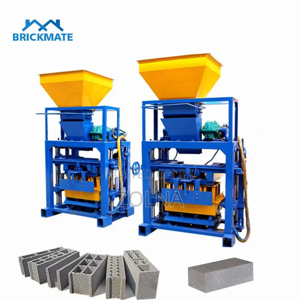 Qt40 Manual Cement Block Making Machine