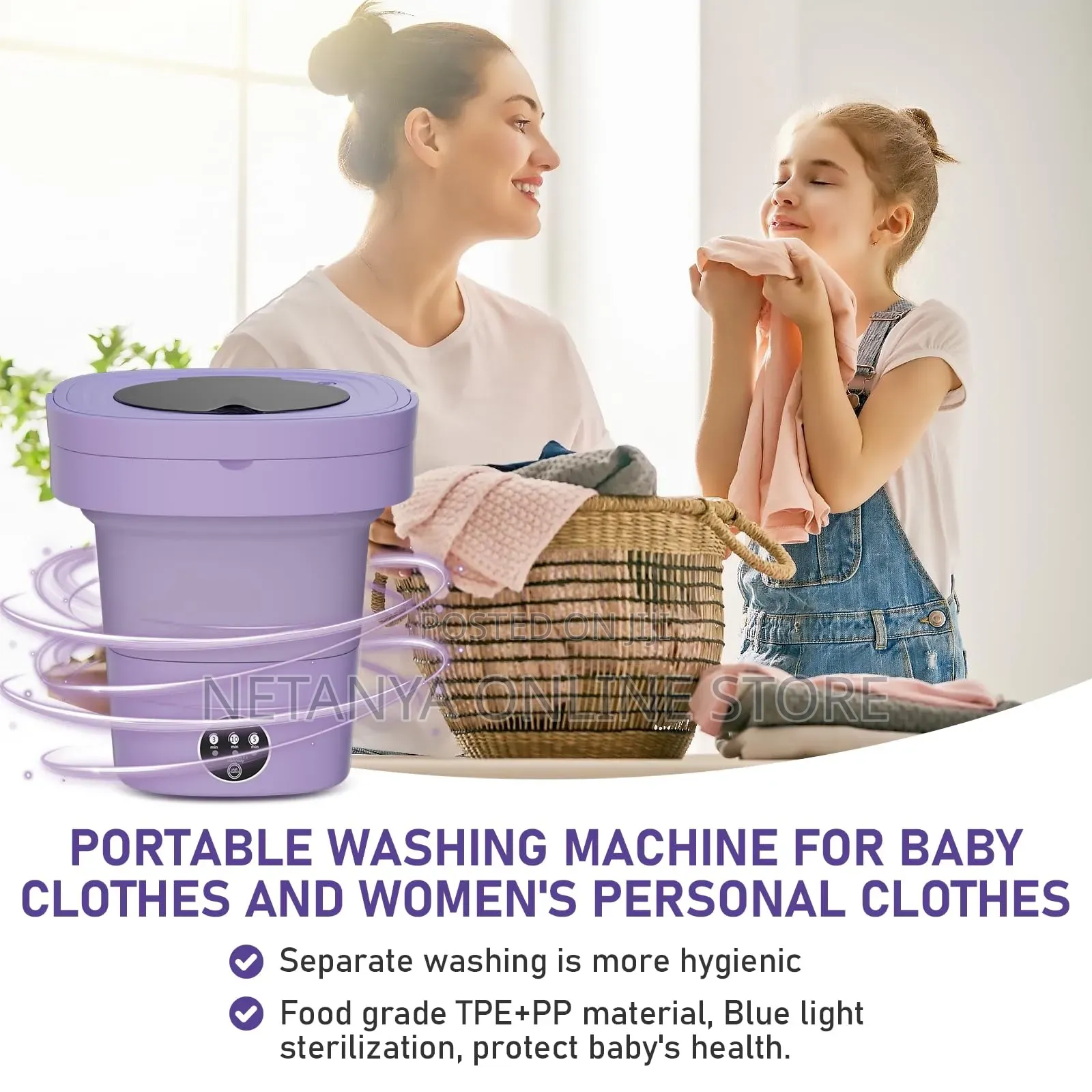 Small Clothes Portable Washing Machine