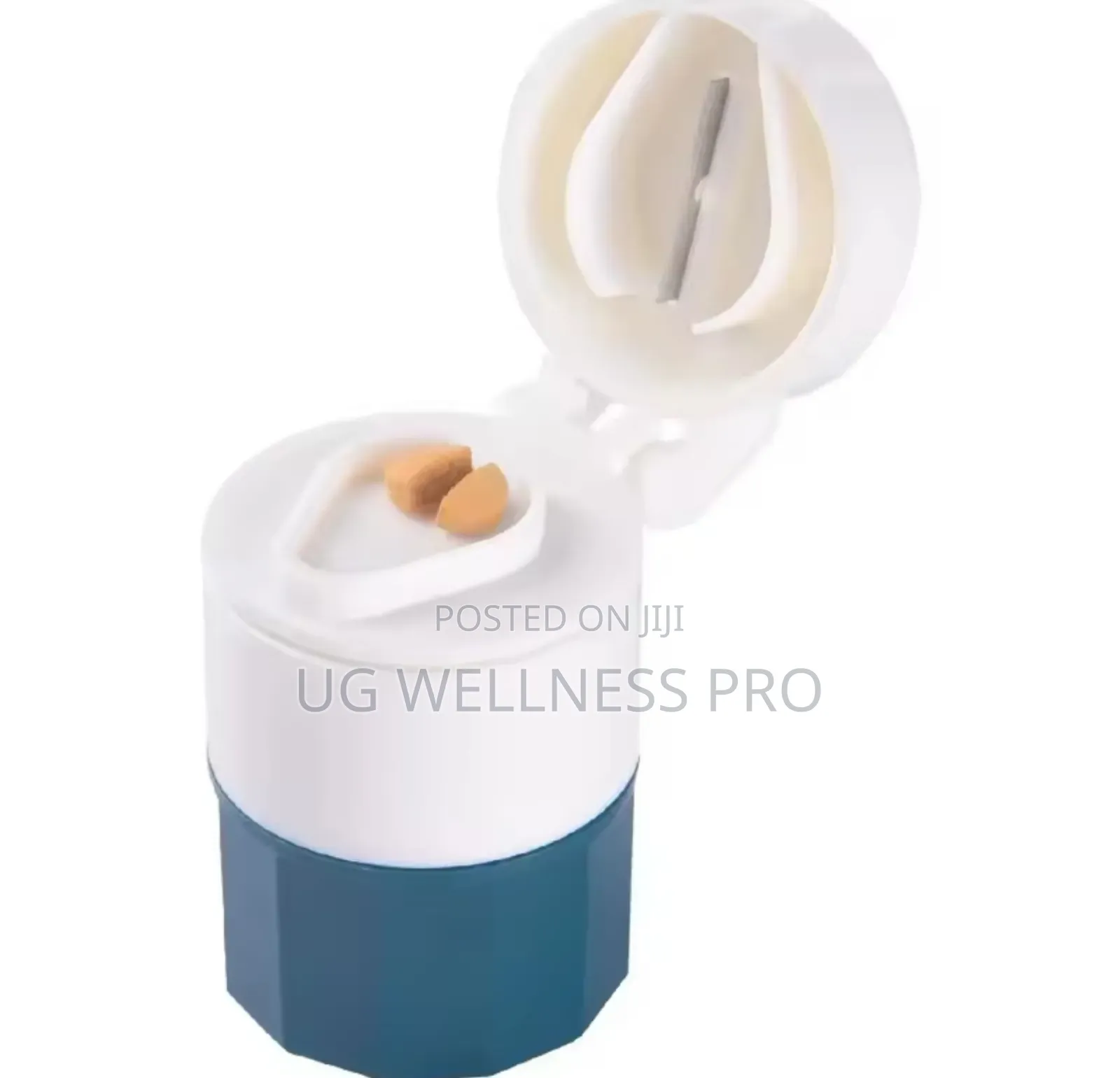 Portable Pill Grinder Splitter Kit - 3-in-L With Storage