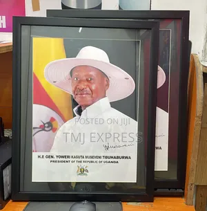 He . Museveni Kaguta Official Portrait A3 Size