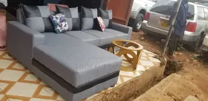 Black and Grey Sofa