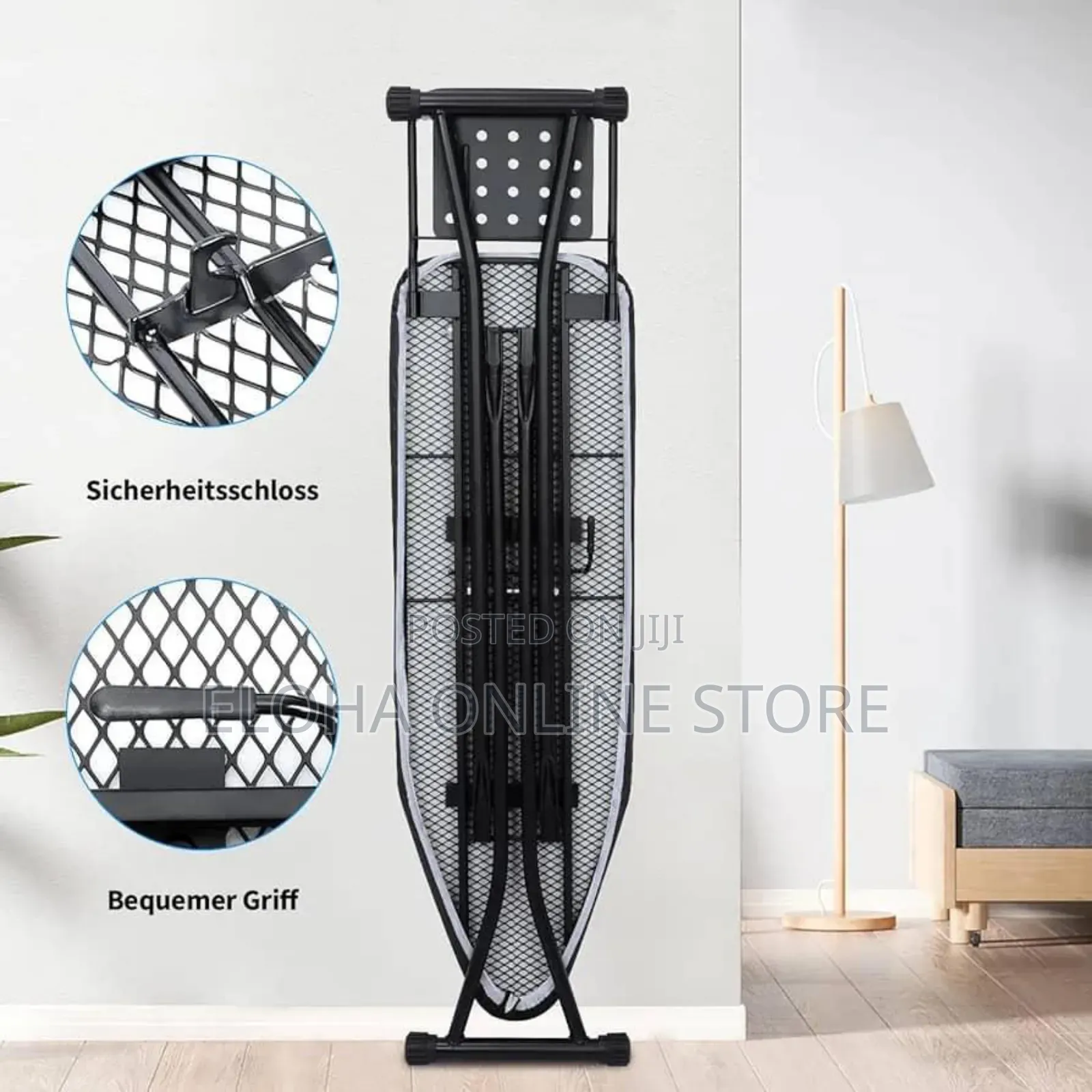 Metal Mesh Adjustable Height Ironing Board