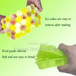 Honeycomb Shape Silicon Ice Cube Tray