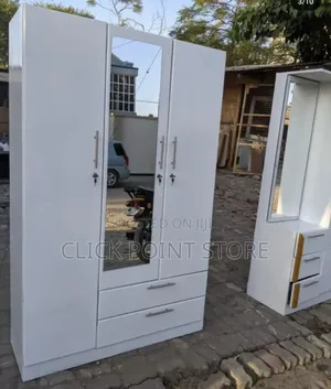 Wardrobes With Dressers/ 2 in One Wardrobe Designs