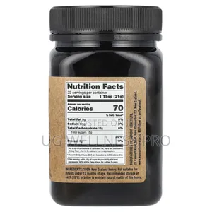 Manuka Honey, Raw and Unpasteurized, Umf 10+, Mgo 263+, 500g