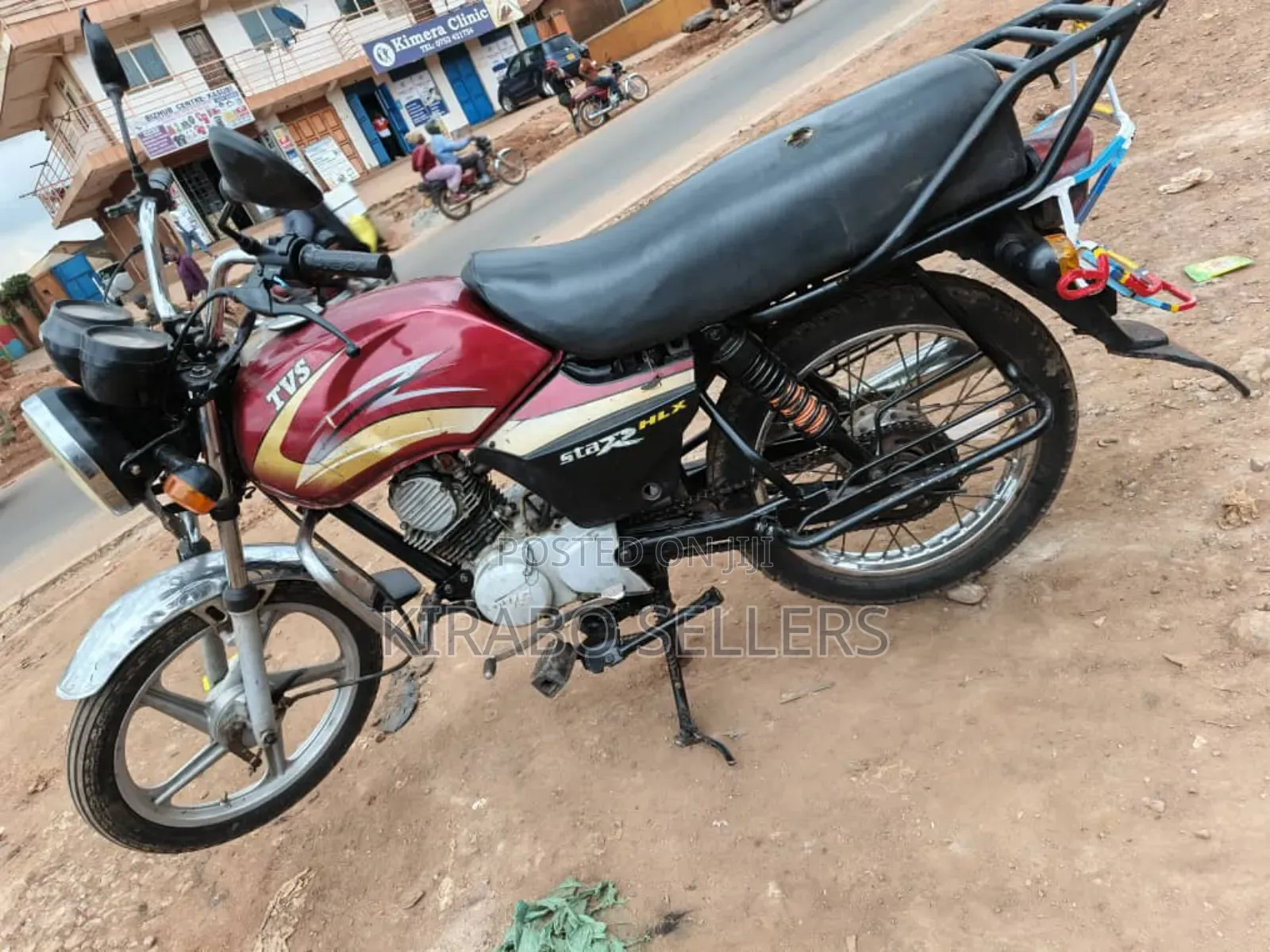 TVS XL 100 2021 Red