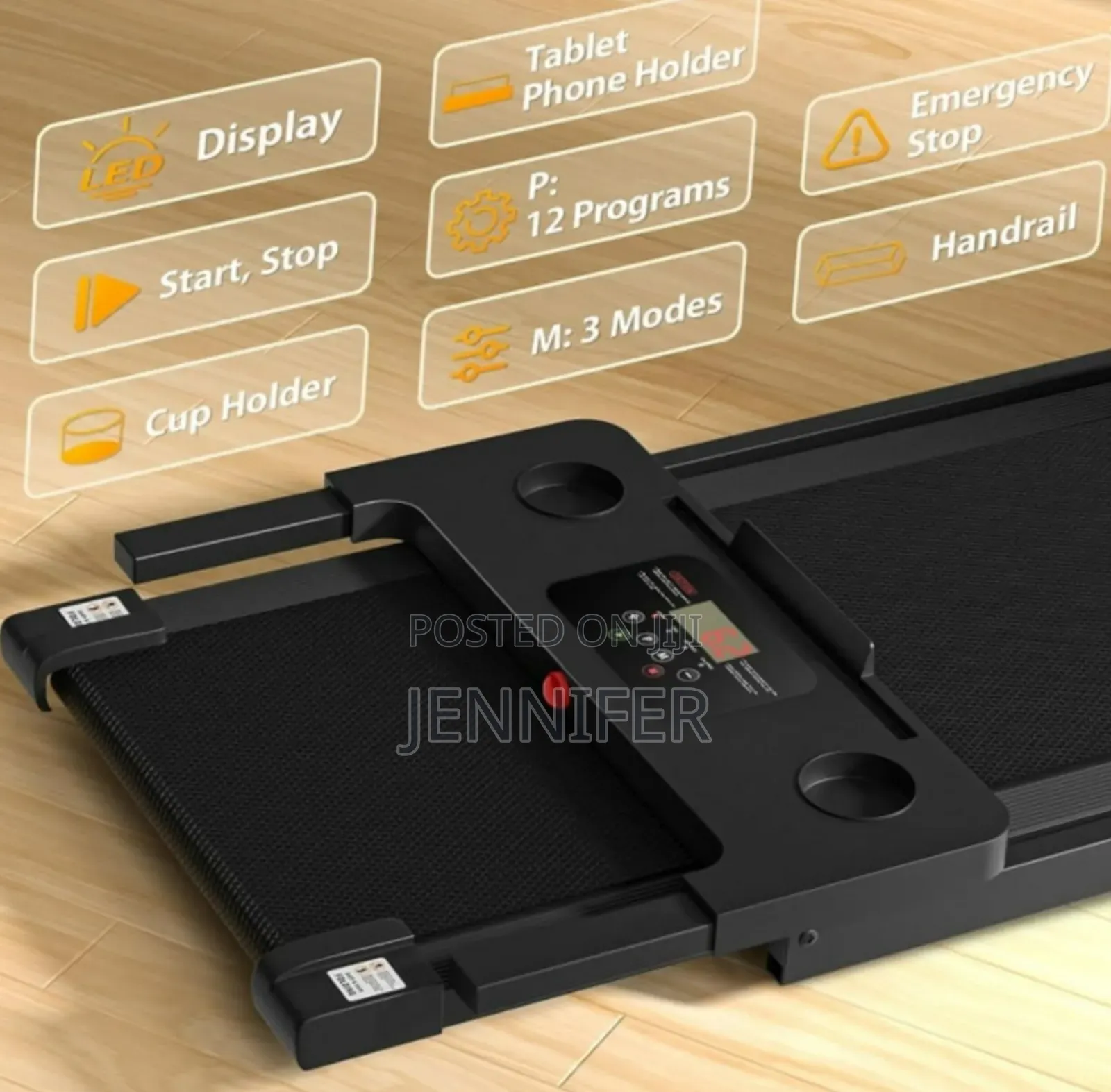 3.0 Hp Foldable Compact Treadmill