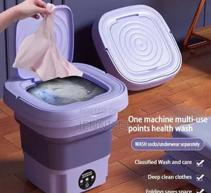 8l Foldable Mini Washer Machine and Drain Basket