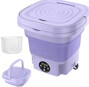 8l Foldable Mini Washer Machine and Drain Basket
