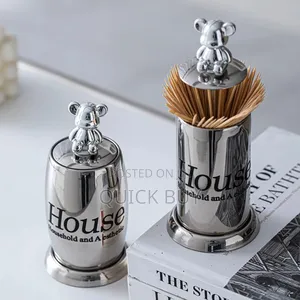 Cute Bear-Themed Toothpick Holder