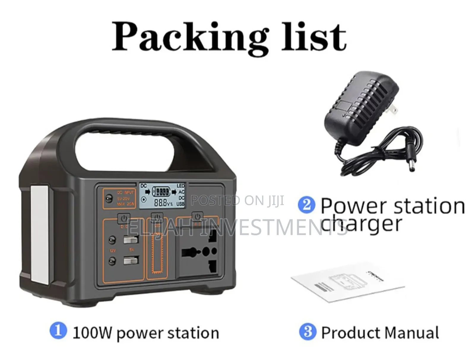 Portable Power Station 100w