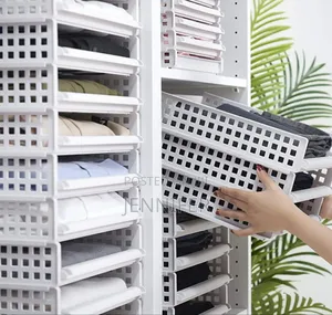 2pcs Wardrobe Organizers and Storage Boxes