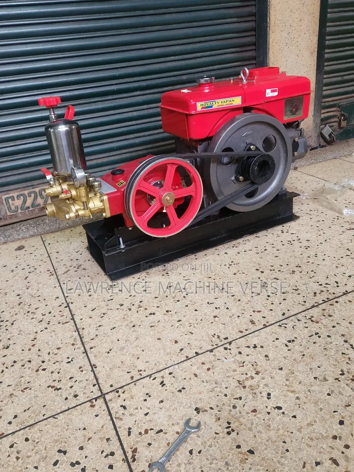 Diesel Pressure Washer With