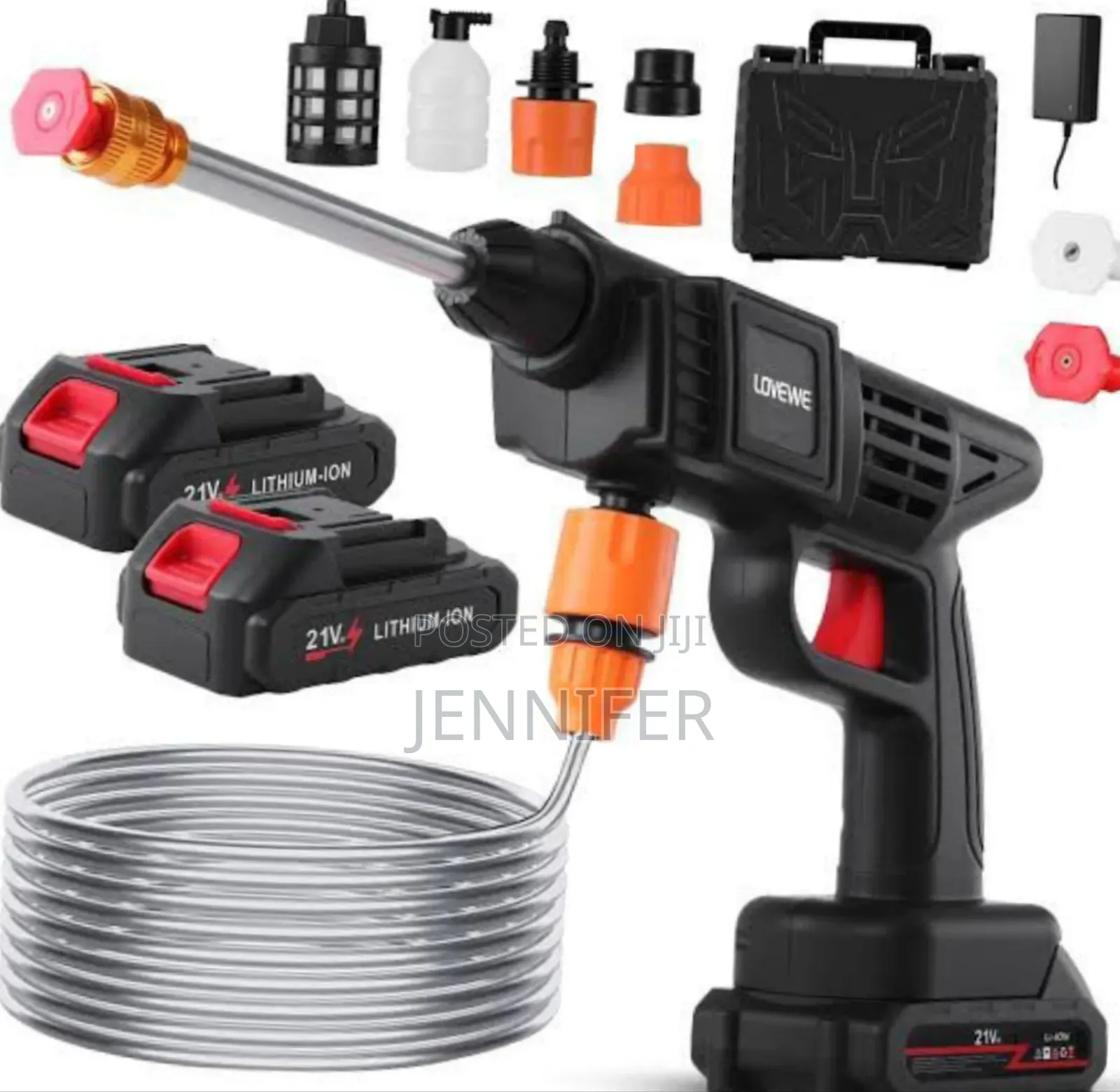 Rechargeable Portable High Pressure Car Washer