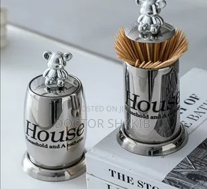 Unique Cute Bear-themed Toothpick Jolder