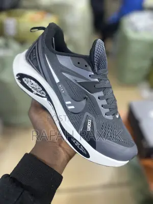 Grey Nike Air Zoom Running Trainer Sneakers