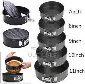 New 6pcs Round Cake Pans Set