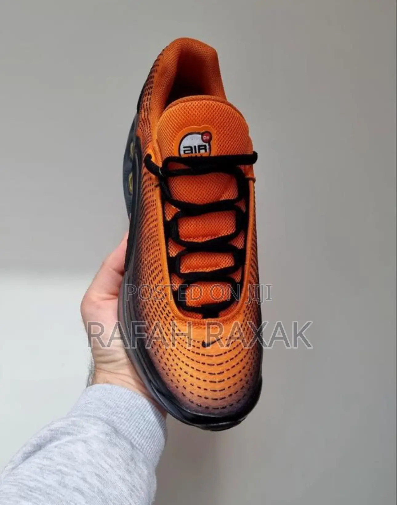 New Nike Air Max Dn Black/Orange Sneakers