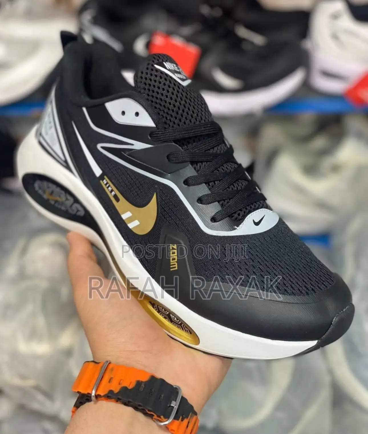 Original Black/White Nike Air Zoom Trainer Running Sneakers