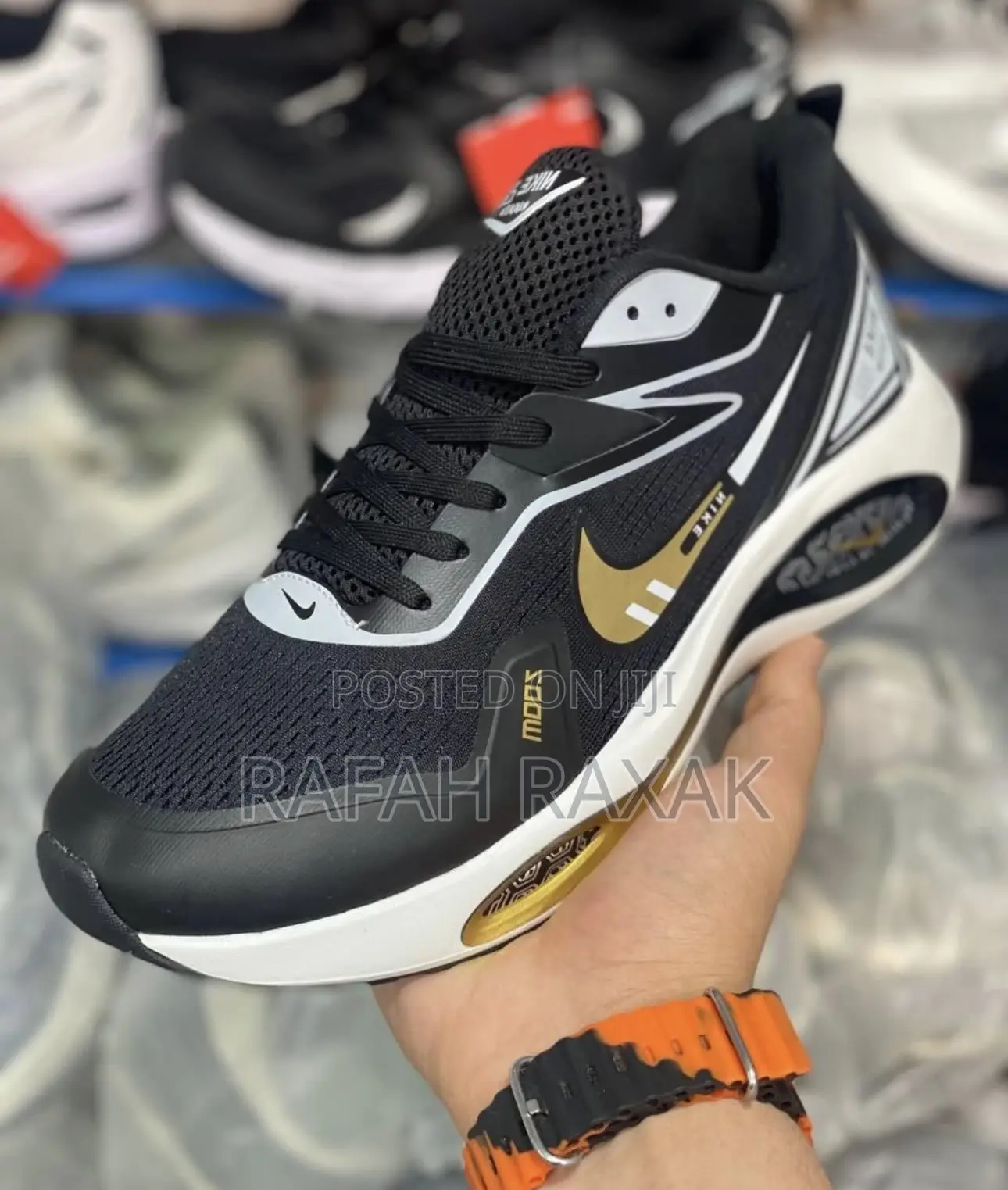 Original Black/White Nike Air Zoom Trainer Running Sneakers