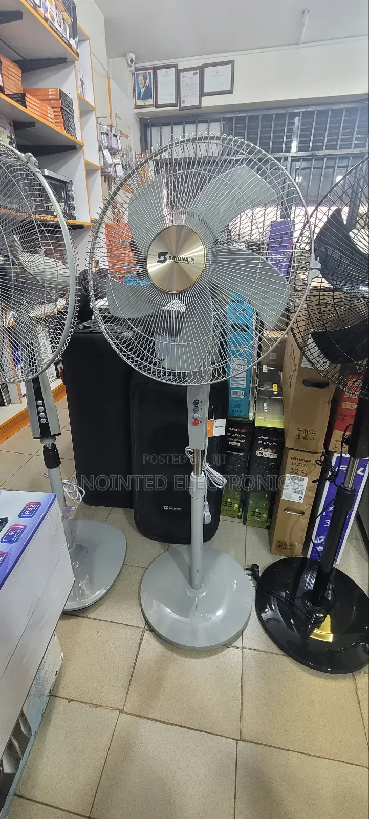 Heavy-Duty Standing Fan