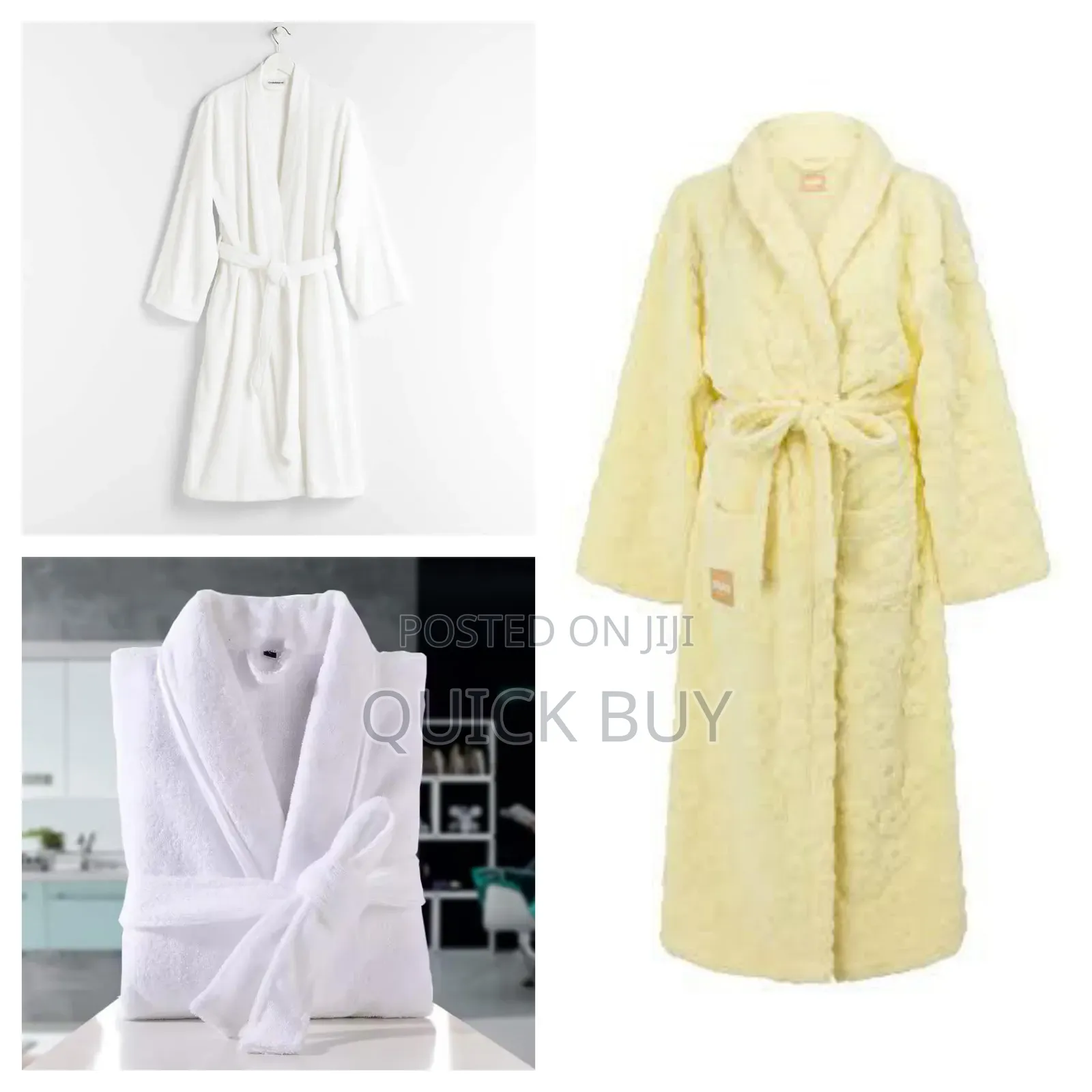 Terry Organic Turkish Cotton Bathrobes