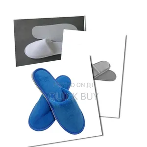 Terry Closed Toe Indoor Slippers