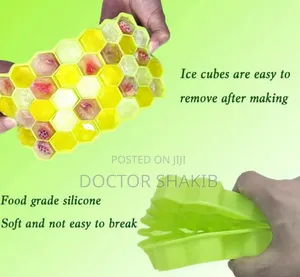 New Honeycomb Shape Silicone Ice Cube Tray