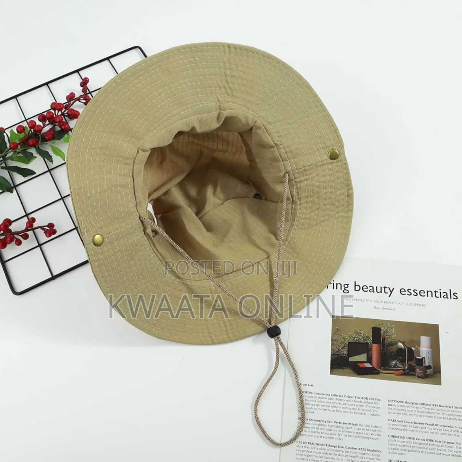 Sun Hat Men Women Summer Anti-Uv Upf 50+Cap With Wide Edges