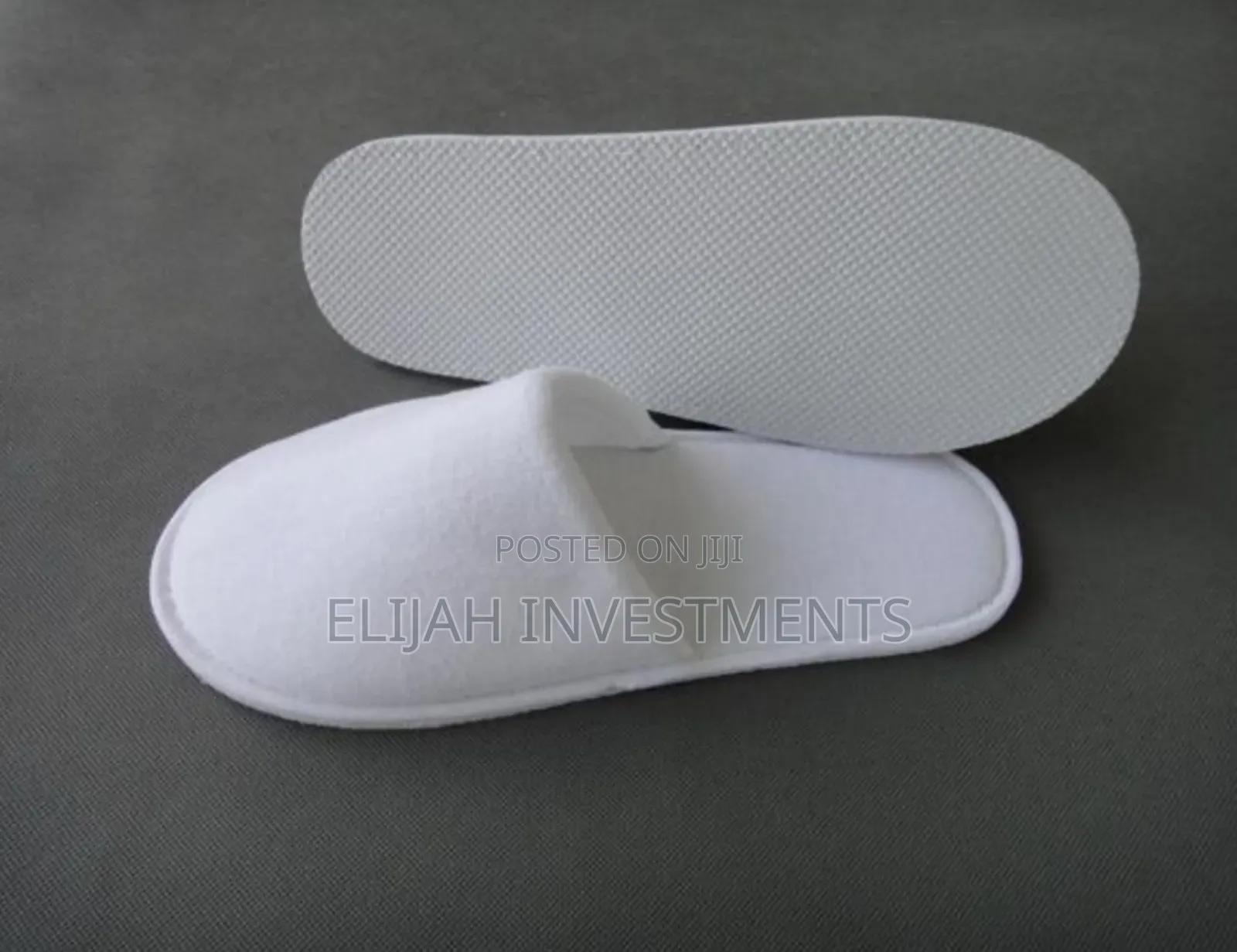 Terry Closed Toe Indoor Slippers