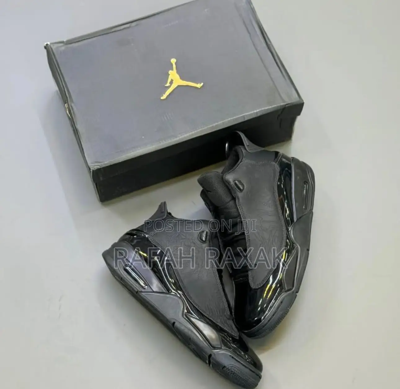 Original Black Air Jordan Dub Zero Sneakers