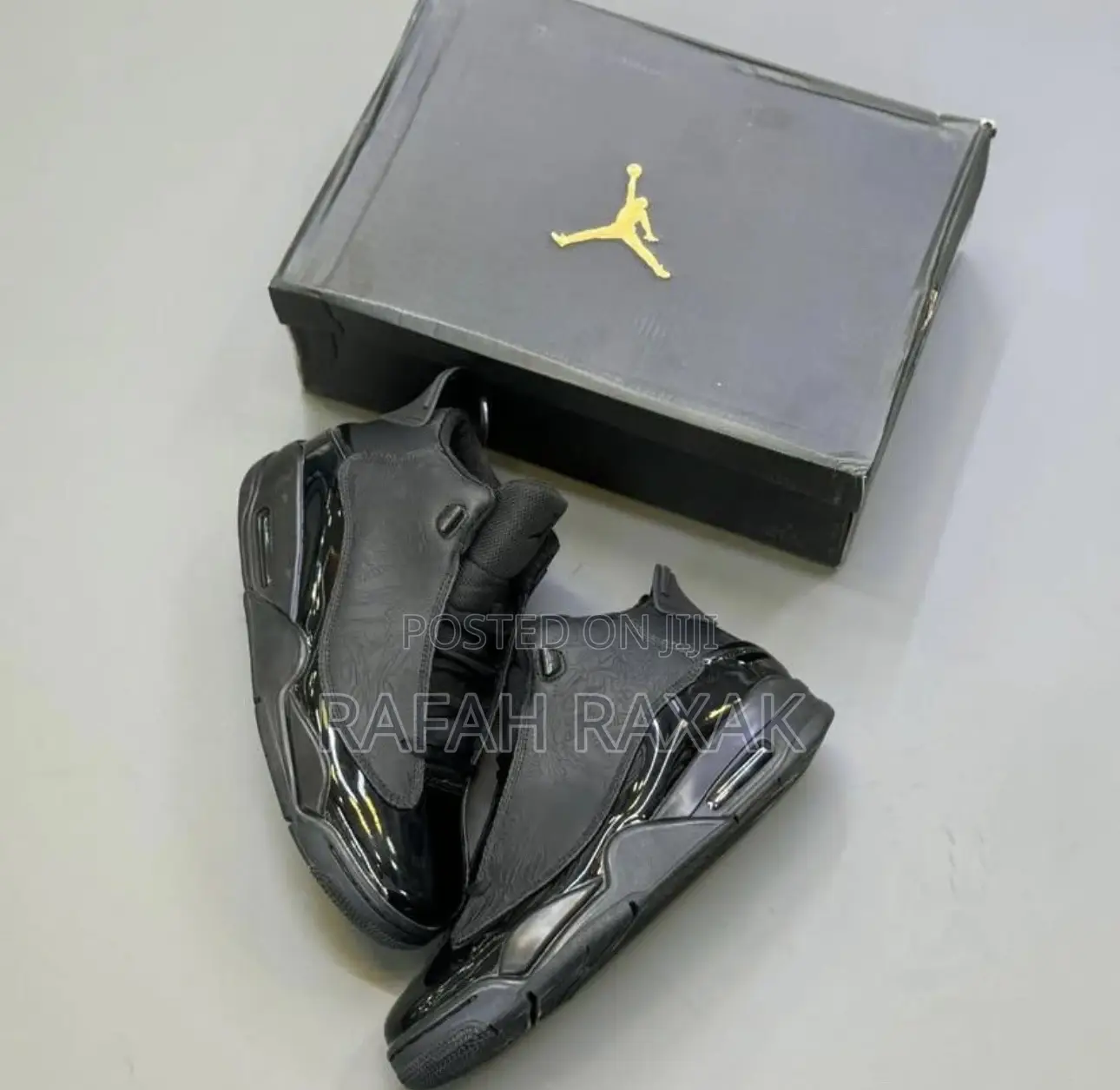 Original Black Air Jordan Dub Zero Sneakers