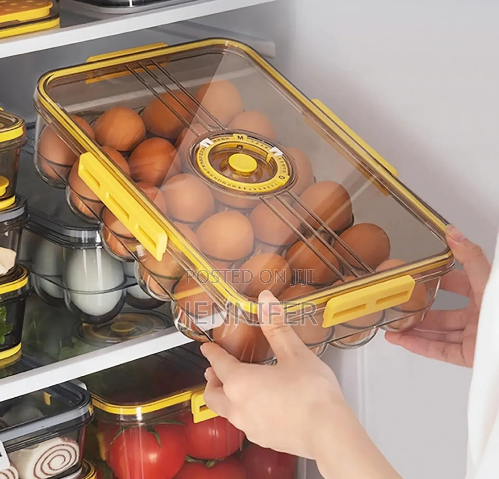 Sellivic Egg Storage Container With Lid