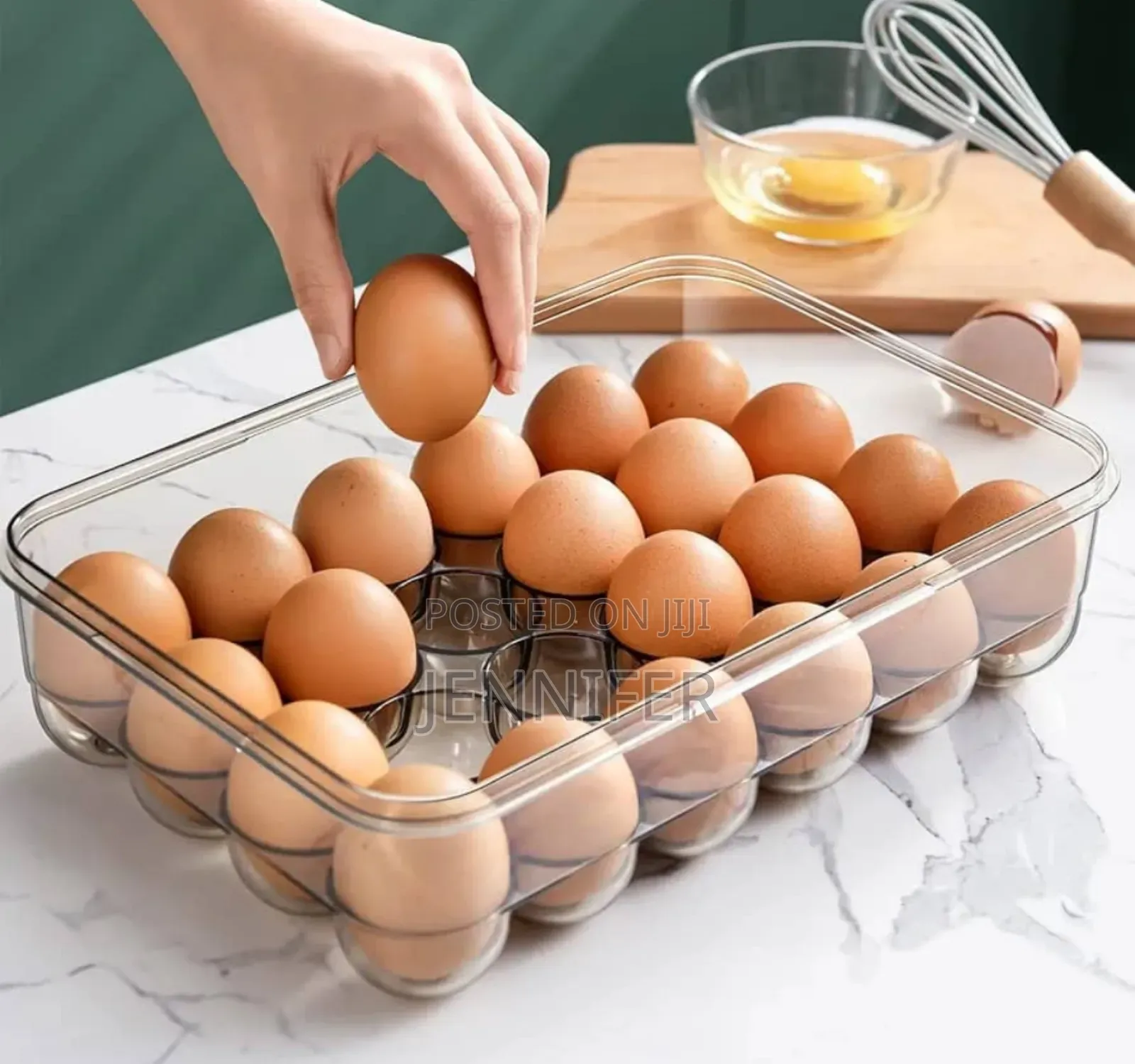 Sellivic Egg Storage Container With Lid