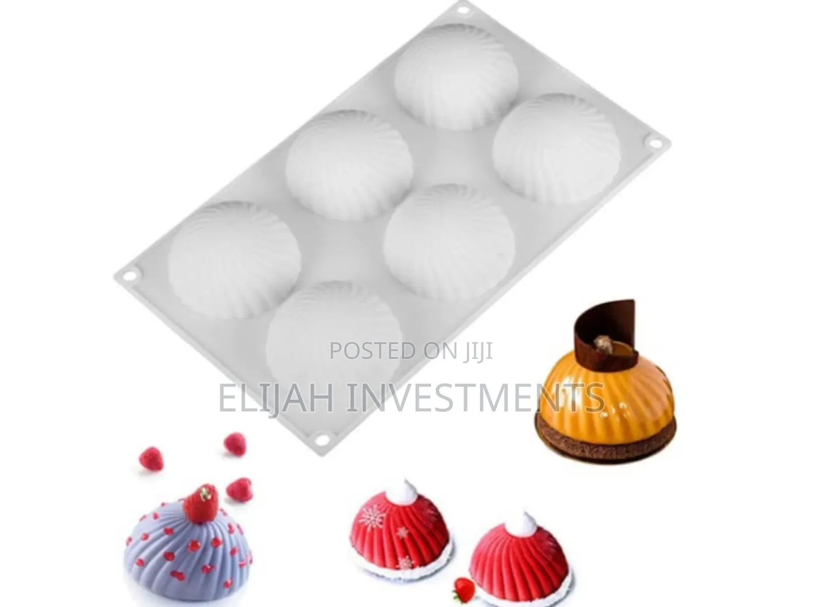 3d Silicone Molds for Mousse Cake Chocolate Swirls