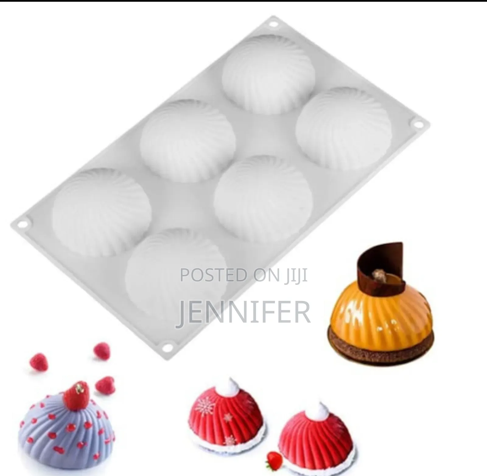 3d Silicone Molds for Mousse Cake Chocolate Swirls