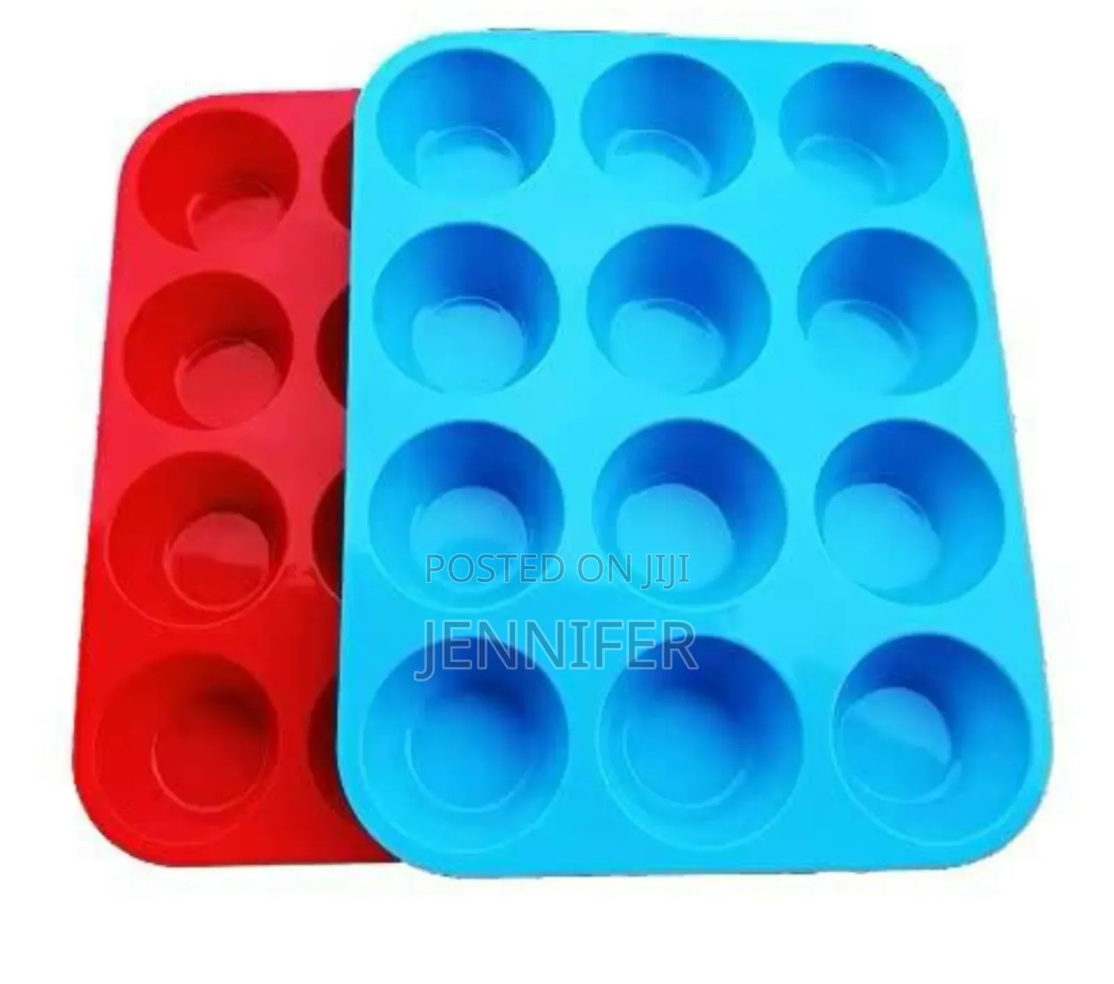 12holes Non Sticky Silicone Muffin Pans