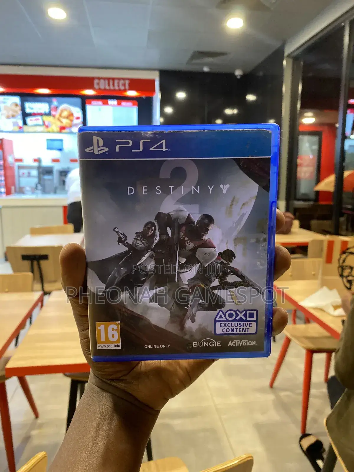 Destiny 2 Game Cd for Ps4