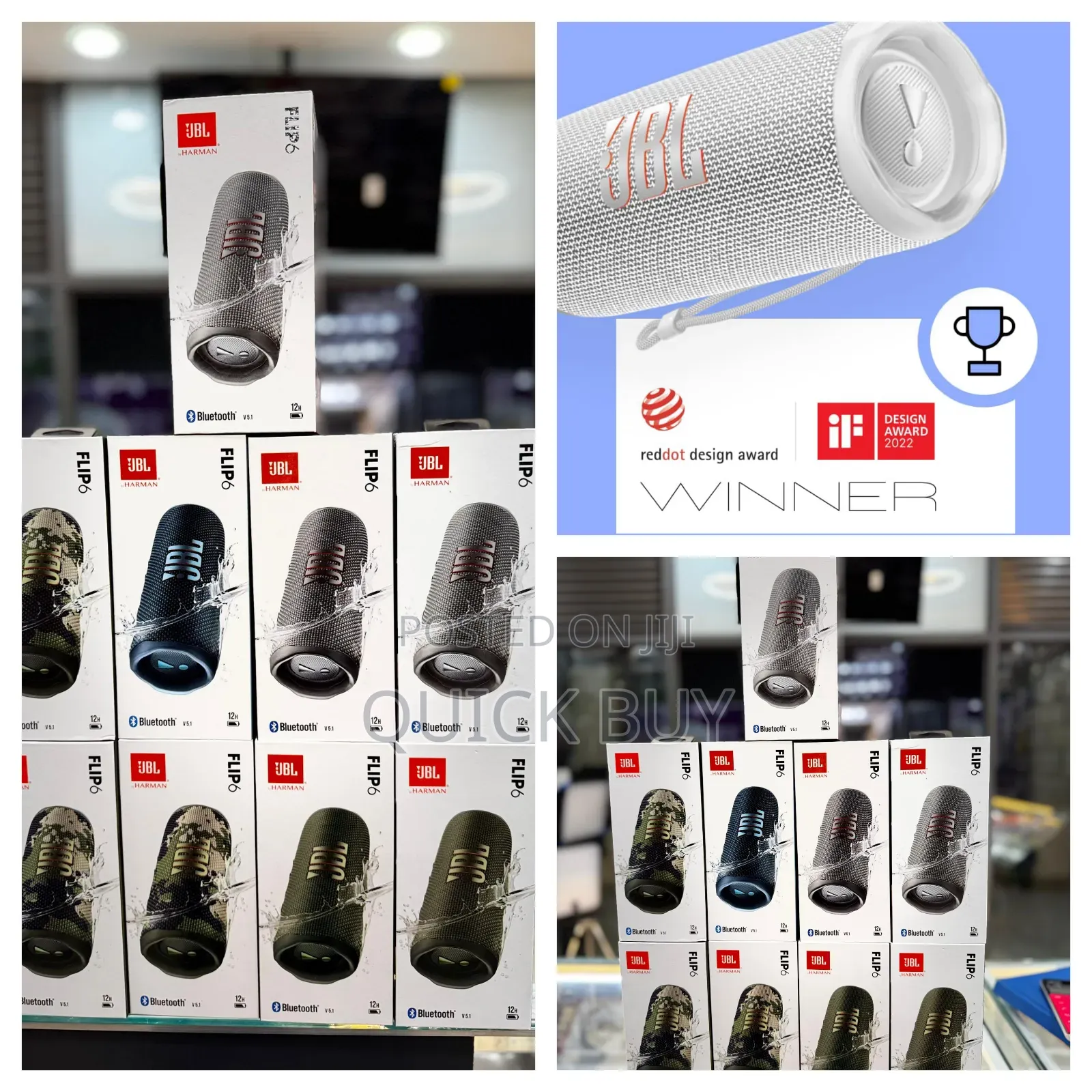 JBL Flip 6 Portable Waterproof Speaker