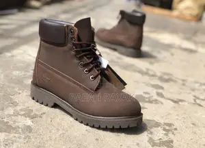 Men’S Dark Tan Timberland 6 Inch Waterproof Boots