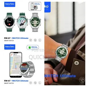Photo - Haino Teko Germany Rw-67 Stainless Steel Fitness Watch